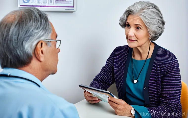 MRI 검사 결과 해석 방법 - **Prompt:** A clean, futuristic MRI machine is prominently featured in a bright, sterile hospital ro...